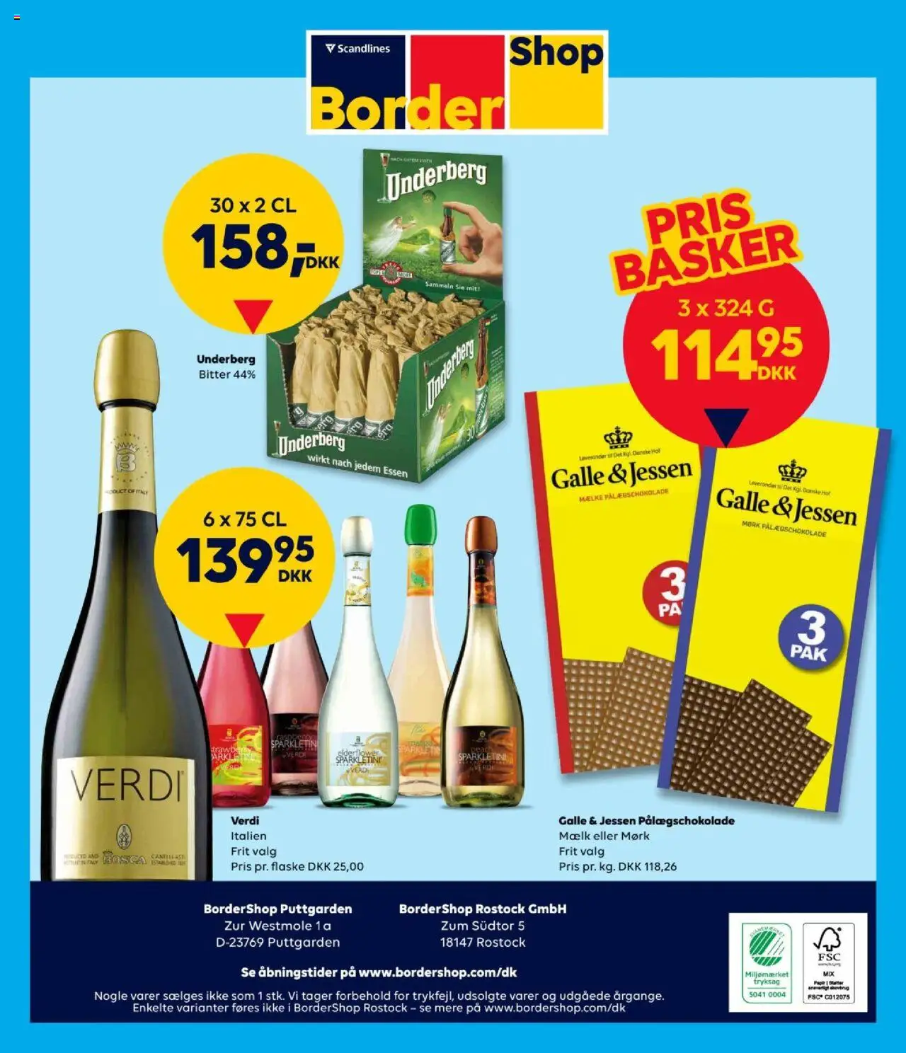 Bordershop tilbudsavis – gyldig fra 01.10.2025 | Side: 32 | Produkter: Mælk, Pålægschokolade, Søm