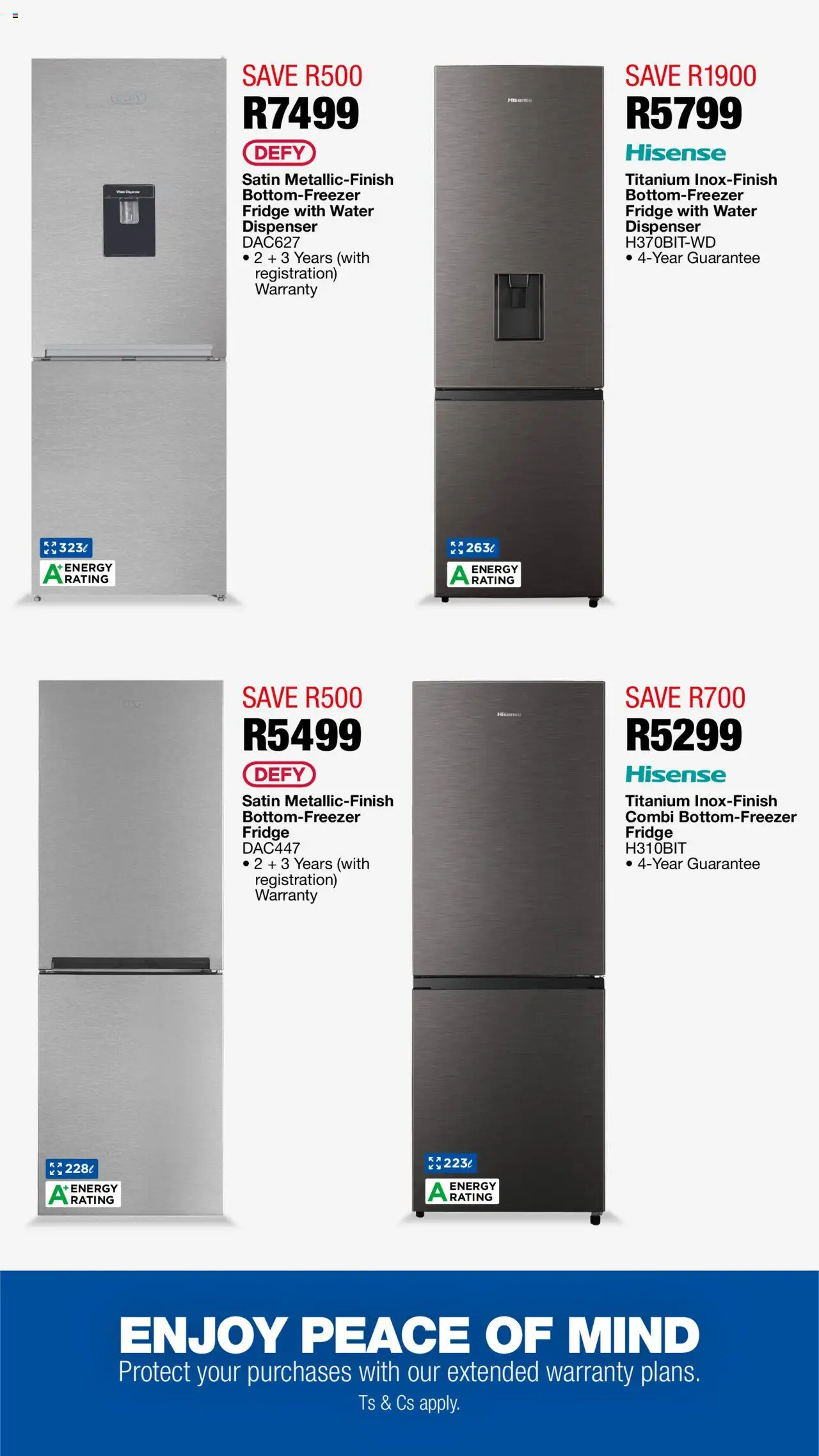 OK Furniture Catalogue │ valid from 11.08.2025 | Page: 3 | Products: Fridge, Water