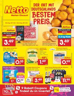 Netto Marken-Discount prospekt Thierhaupten	 ab 24.11.2025 gültig