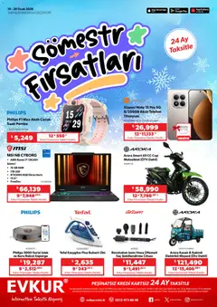 16.01.2026 tarihinden itibaren geçerli olan Evkur kataloğu önizlemesi
