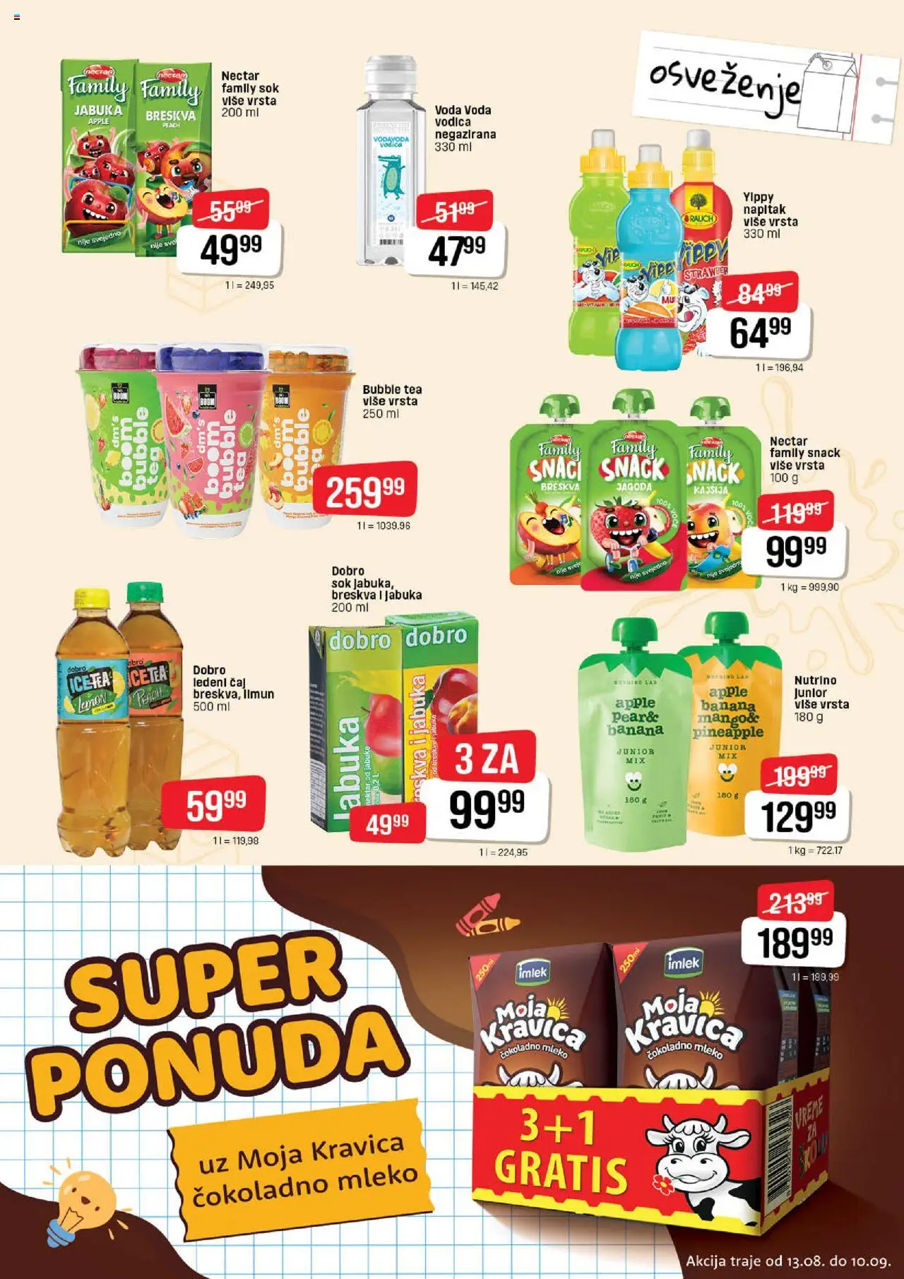DIS katalog - važi od 13.08.2025 | Strana: 23 | Proizvode: Voda, Sok, Breskva, Jabuke