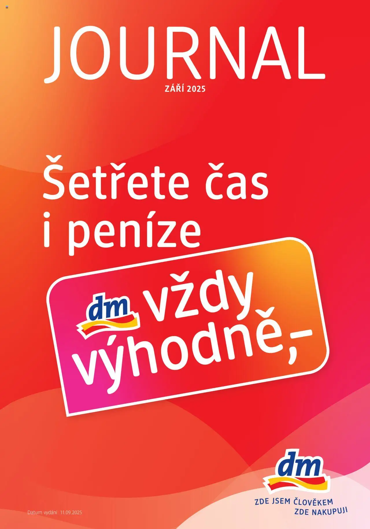dm drogerie leták od 11.09.2025 | Strana: 1