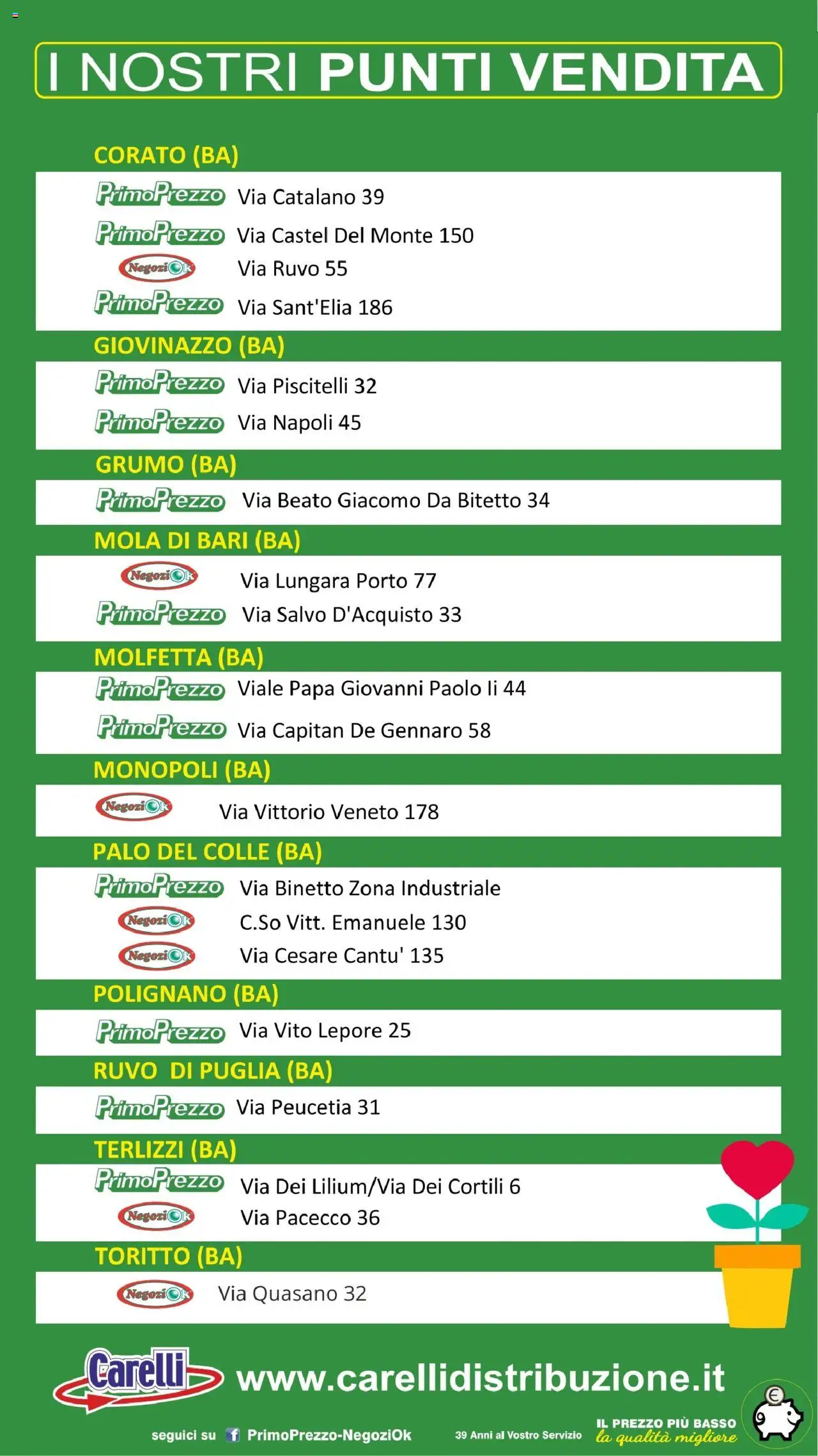 Volantino Primo Prezzo del 07.08.2025 | Pagina: 50