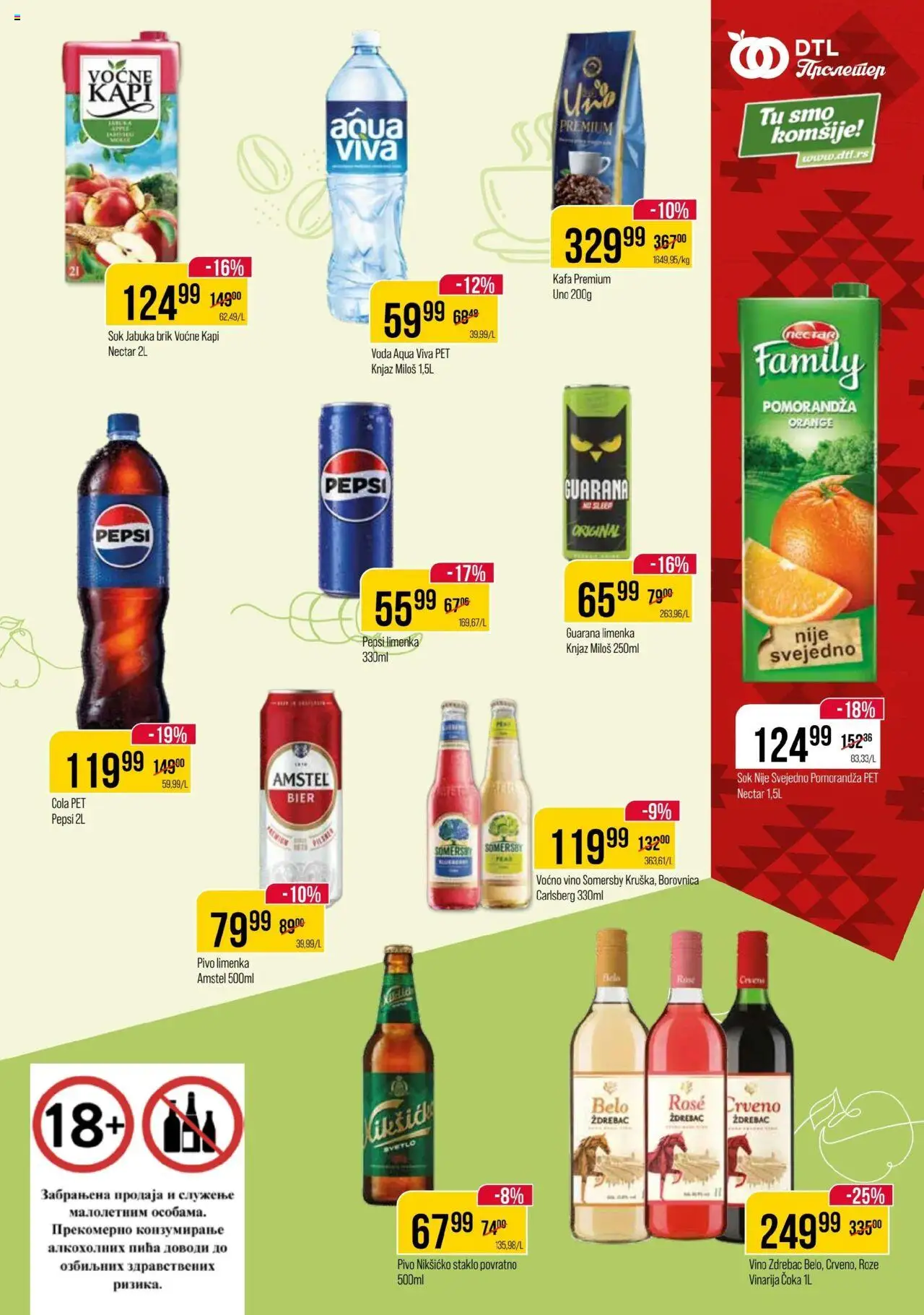 Metalac Proleter katalog - važi od 24.09.2025 | Strana: 7 | Proizvode: Borovnica, Guarana, Sok, Carlsberg