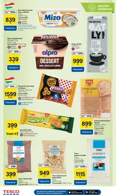 Tesco aktuális akciós újság - amely érvényes a következő dátumtól: 12.03.2026 | Oldal: 20 | Termékek: Fehérje, Vegán, Mák, Keksz