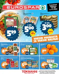 Tokmanni-mainoslehti voimassa 02.01.2026 alkaen
