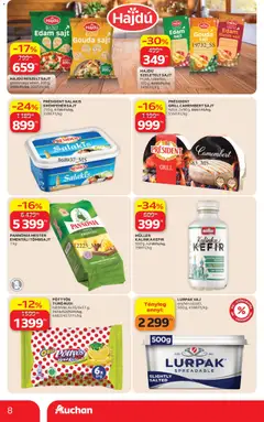 Auchan Kedvenc Márkáink - amely érvényes a következő dátumtól: 09.04.2026 | Oldal: 8