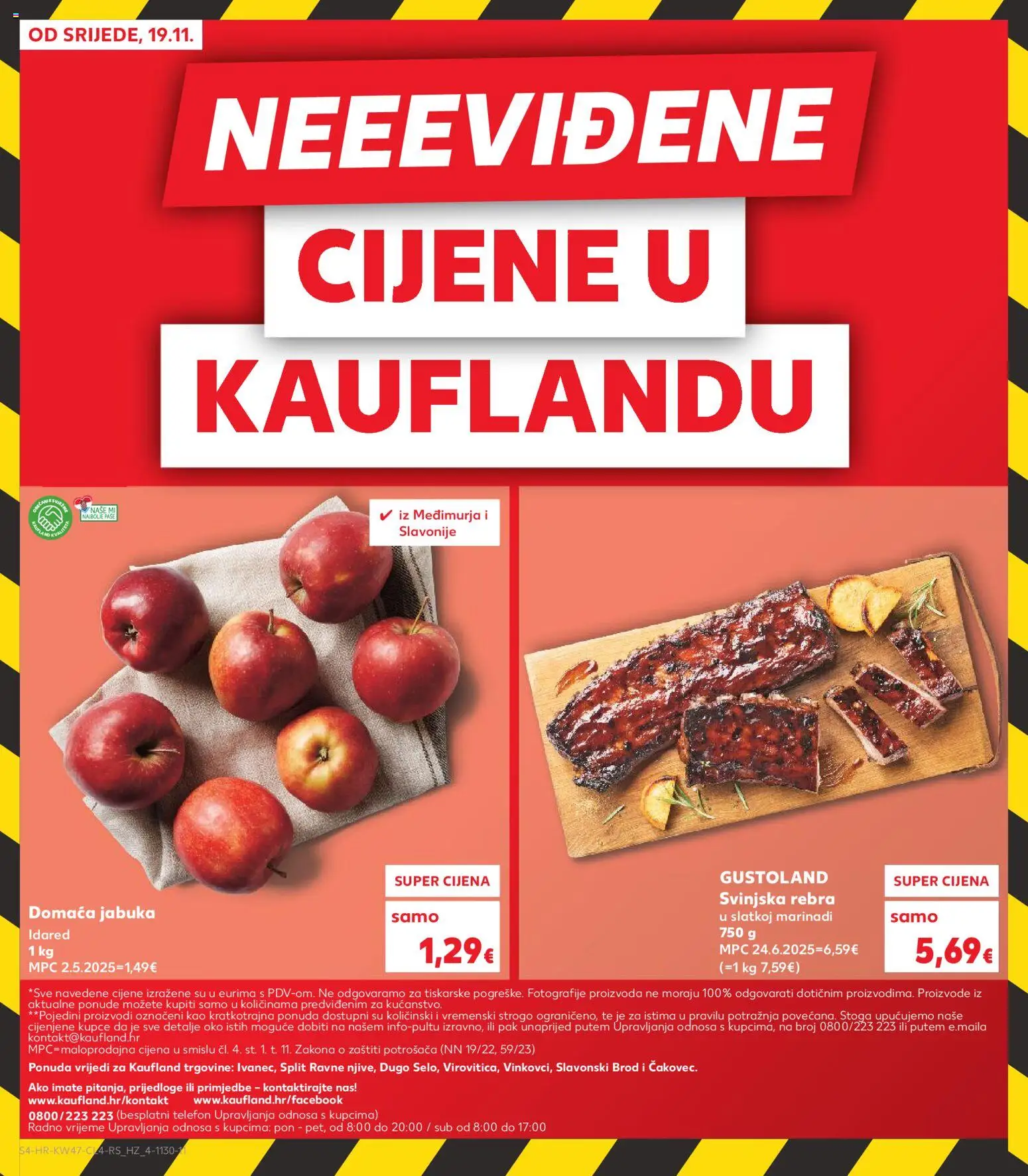 Kaufland katalog | vrijedi od 19.11.2025 | Stranica: 4 | Proizvodi: Telefon, Jabuka
