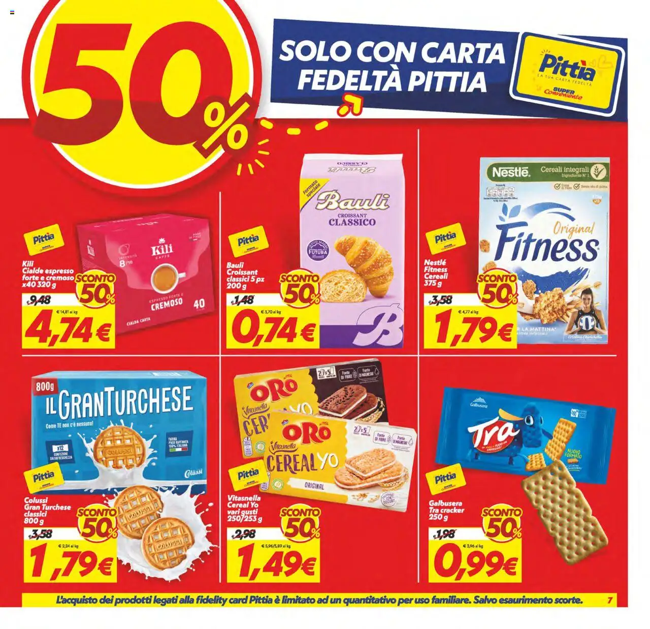 Volantino SuperConveniente del 20.06.2025 | Pagina: 7 | Prodotti: Yogurt, Tè, Cereali, Croissant