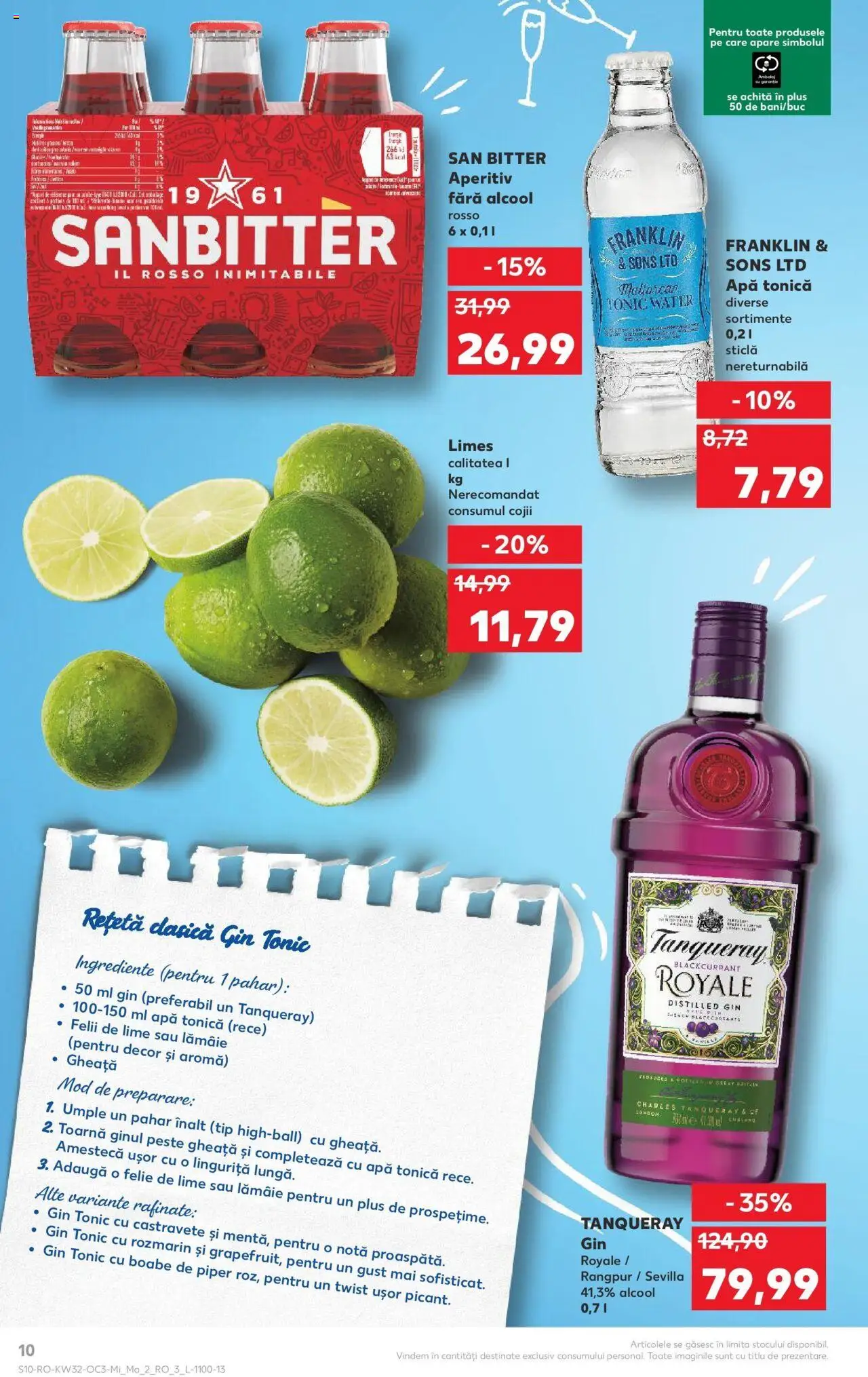 Catalog Kaufland - Arad – valabil de la 06.08.2025 | Pagină: 10 | Produse: Lime, Apă, Piper, Lămâie