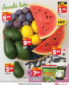 Topaz Gazetka od 31.07.2025 | Strona: 9 | Produkty: Cytryna, Arbuz, Ogórki, Awokado