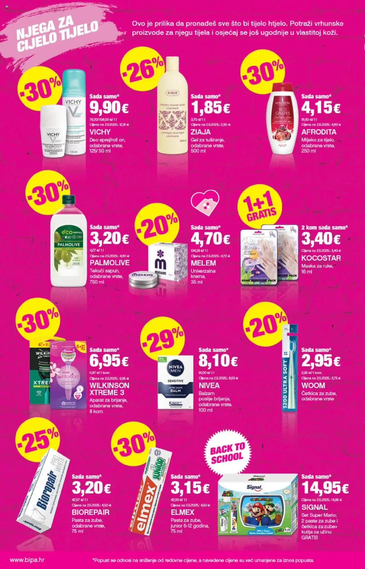 Bipa katalog | vrijedi od 18.09.2025 | Stranica: 12 | Proizvodi: Maska, Melem, Pasta, Nivea