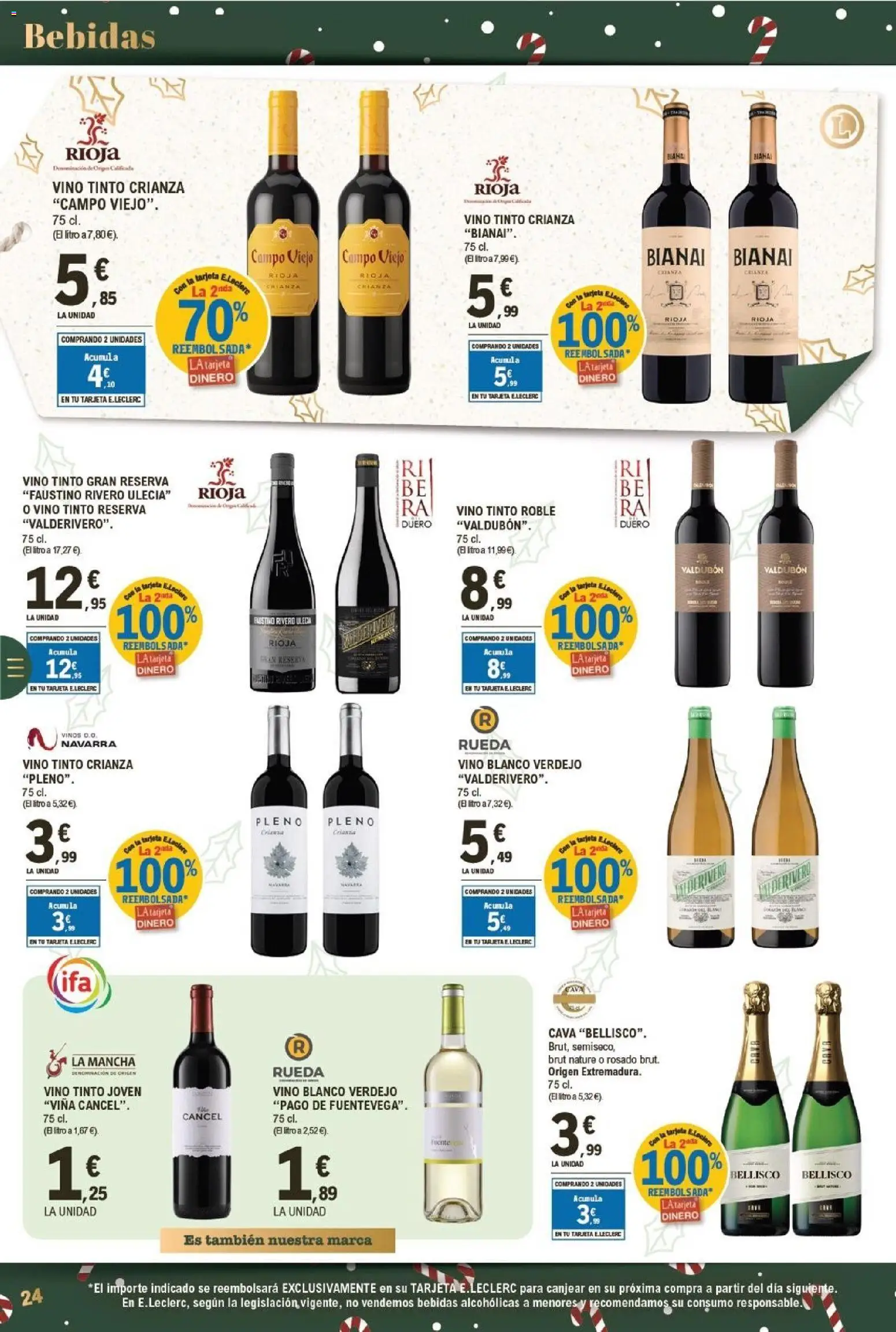 E.Leclerc folleto │ válido desde el 03.12.2025 | Página: 24 | Productos: Vino