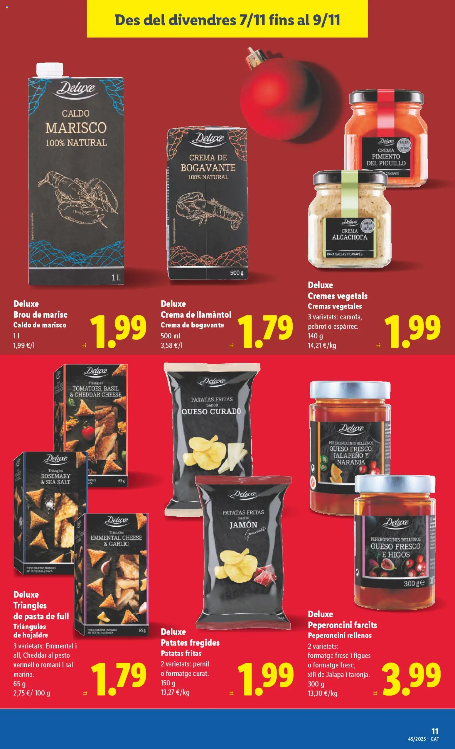 Lidl folleto │ válido desde el 03.11.2025 | Página: 29 | Productos: Jamón, Κάδος απορρυμάτων, Crema, Σαντιγύ