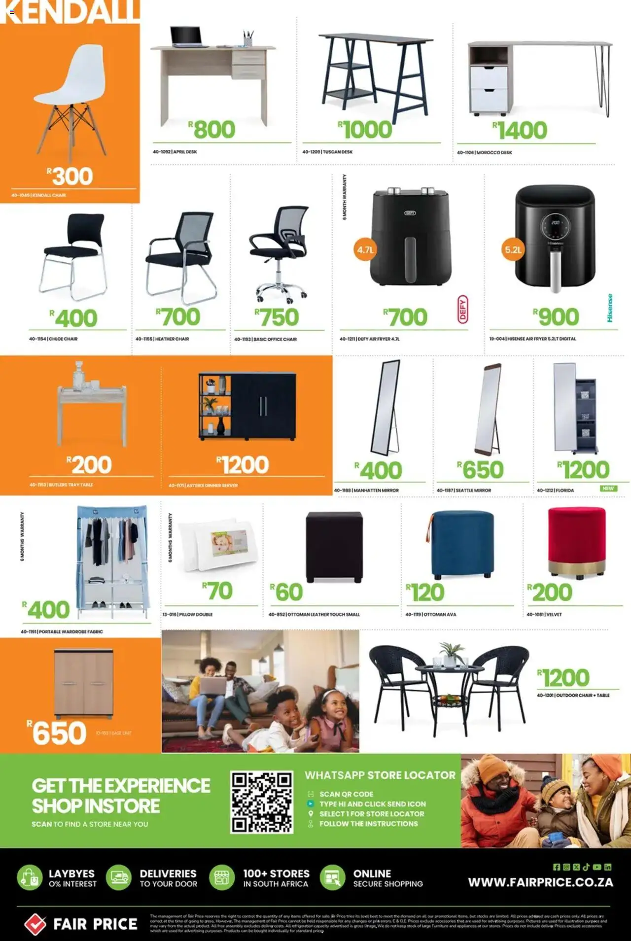 Fair Price Catalogue │ valid from 01.07.2025 | Page: 16 | Products: Tray, Chair, Mirror, Ottoman