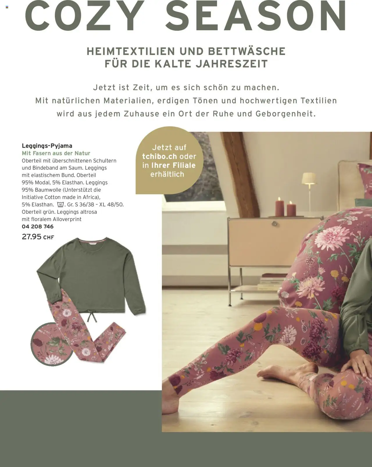 Tchibo Aktionen – gültig ab 10.10.2025 | Seite: 34 | Produkte: Leggings, Bettwäsche