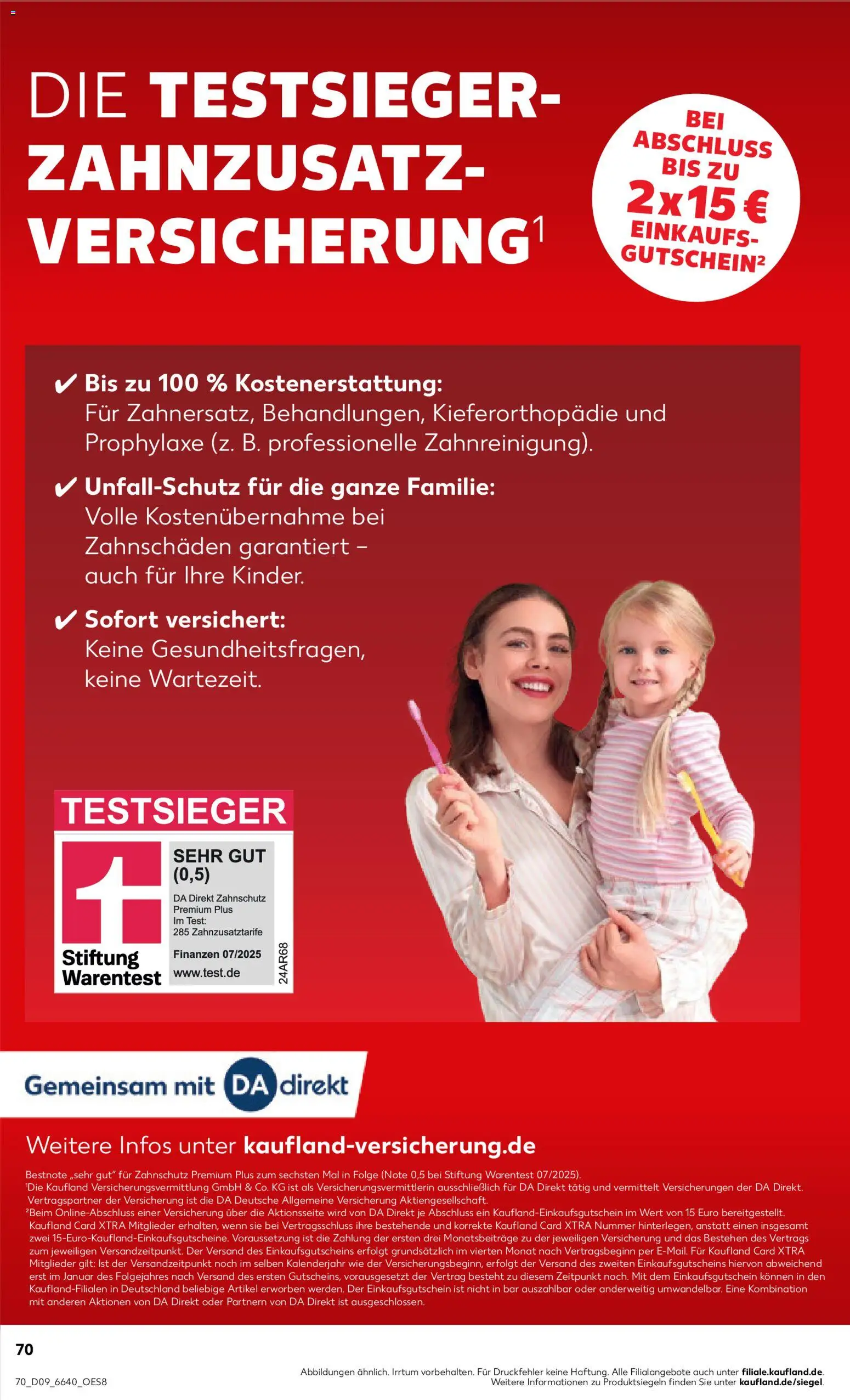 Kaufland Německo leták od 26.02.2026 | Strana: 70 | Produkty: Test