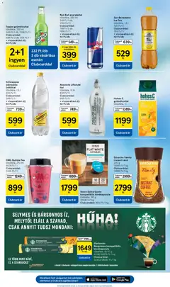 Tesco aktuális akciós újság - amely érvényes a következő dátumtól: 07.04.2026 | Oldal: 21 | Termékek: Dolce Gusto, Ice tea, Narancs, Instant kávé