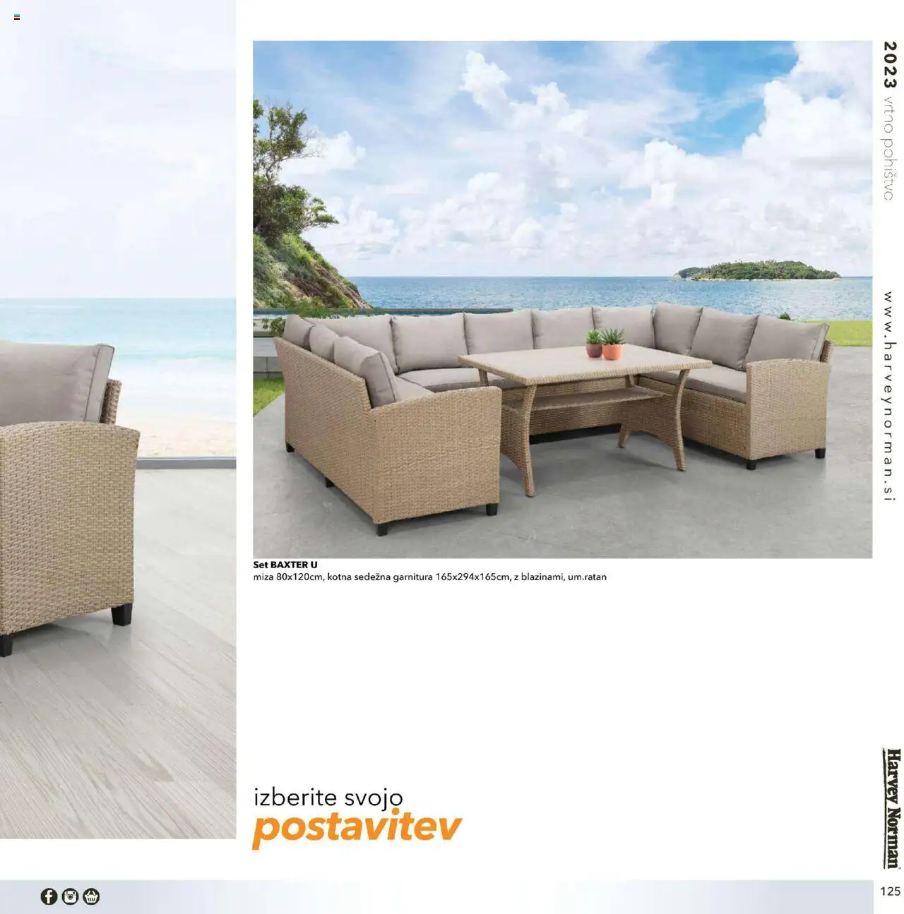 Harvey Norman - Katalog - Vrtno pohištvo │ velja od 01.03.2023 | Stran: 125