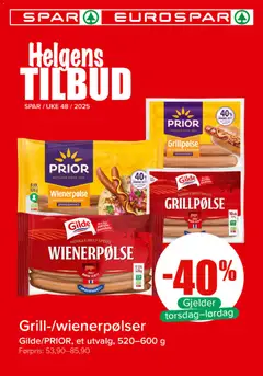 Forhåndsvisning av Spar Helgens Tilbud gyldig fra 27.11.2025