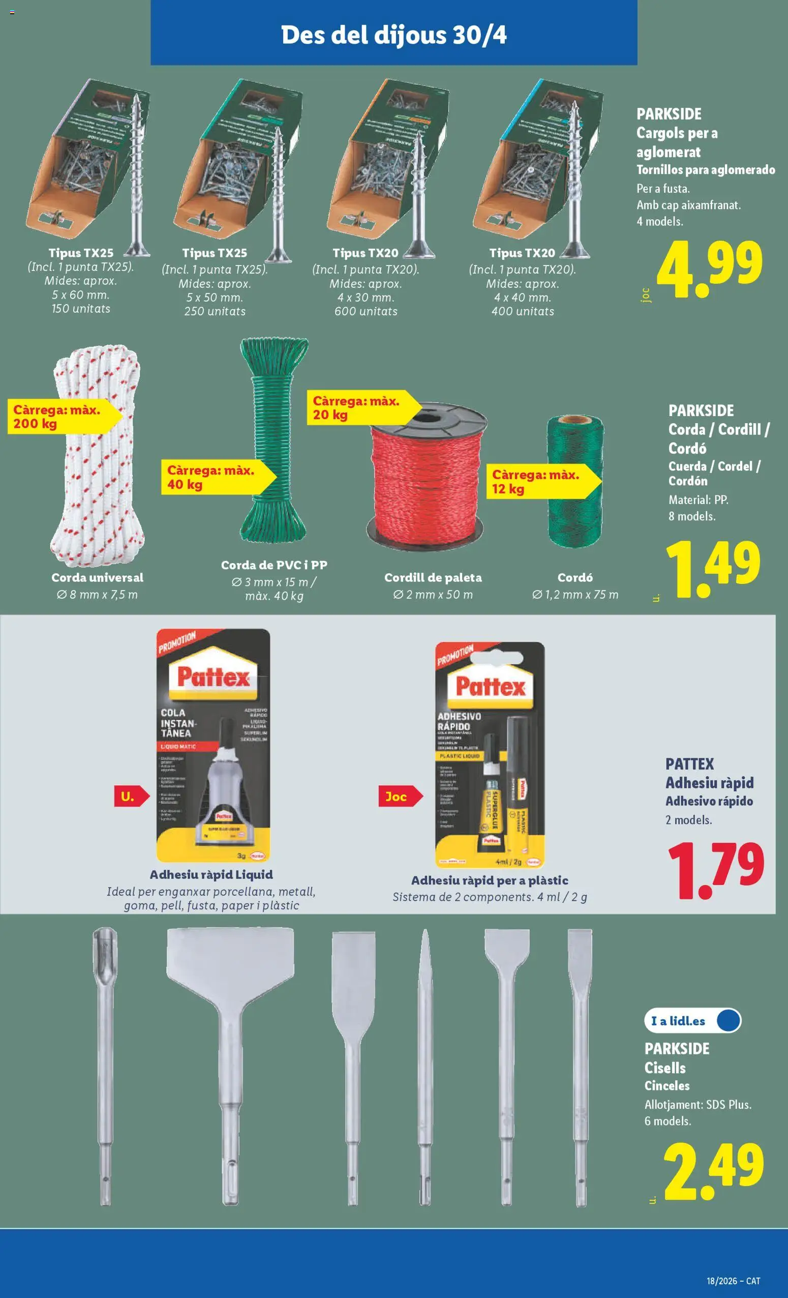 Lidl folleto de bazar │ válido desde el 27.04.2026 | Página: 27