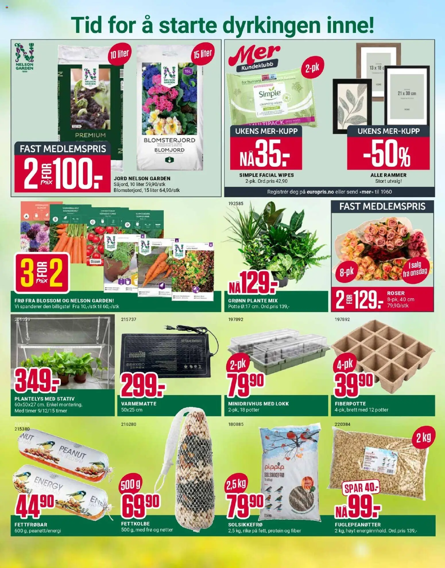 {H1} | Side: 12 | Produkter: Wipes, Nøtter, Манна крупа, Necessär