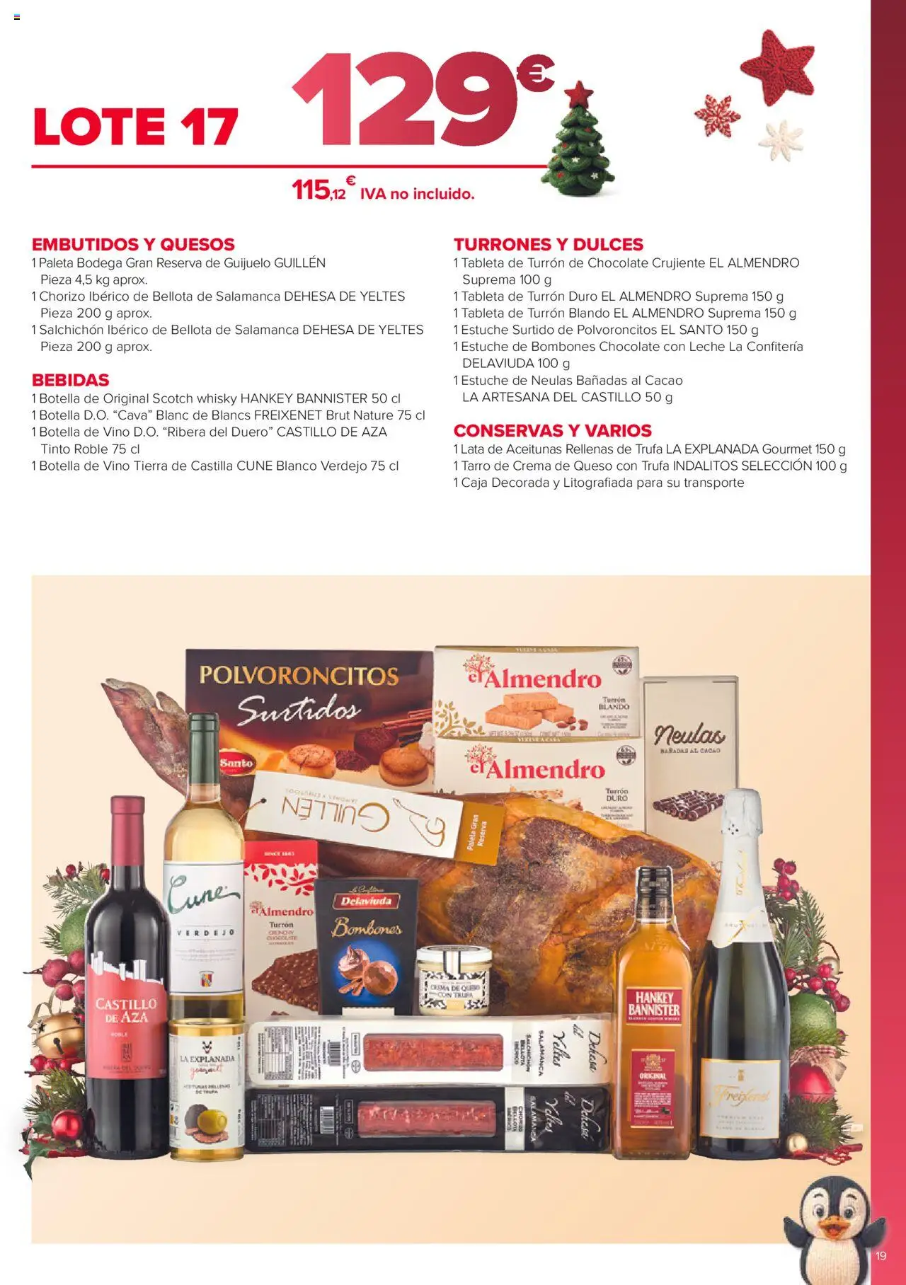 Carrefour - Cestas │ válido desde el 18.10.2025 | Página: 19 | Productos: Queso, Chocolate, Crema, Νυχτικό