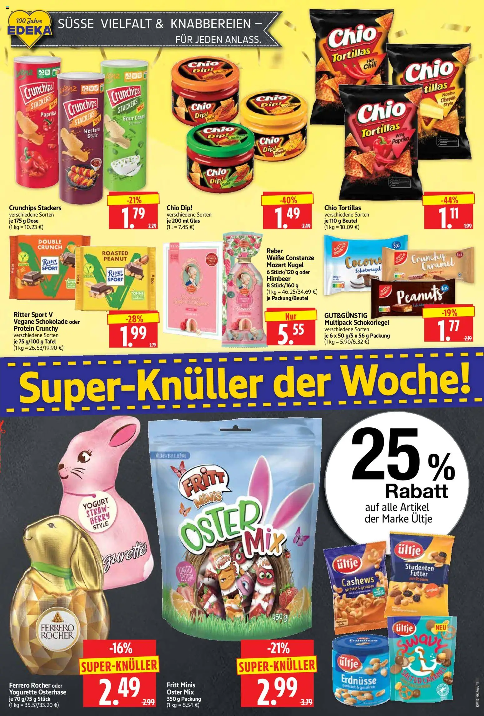 HERKULES Prospekt 	 – gültig ab 16.03.2026 | Seite: 11 | Produkte: Erdnüsse, Yogurette, Ritter sport, Paprika