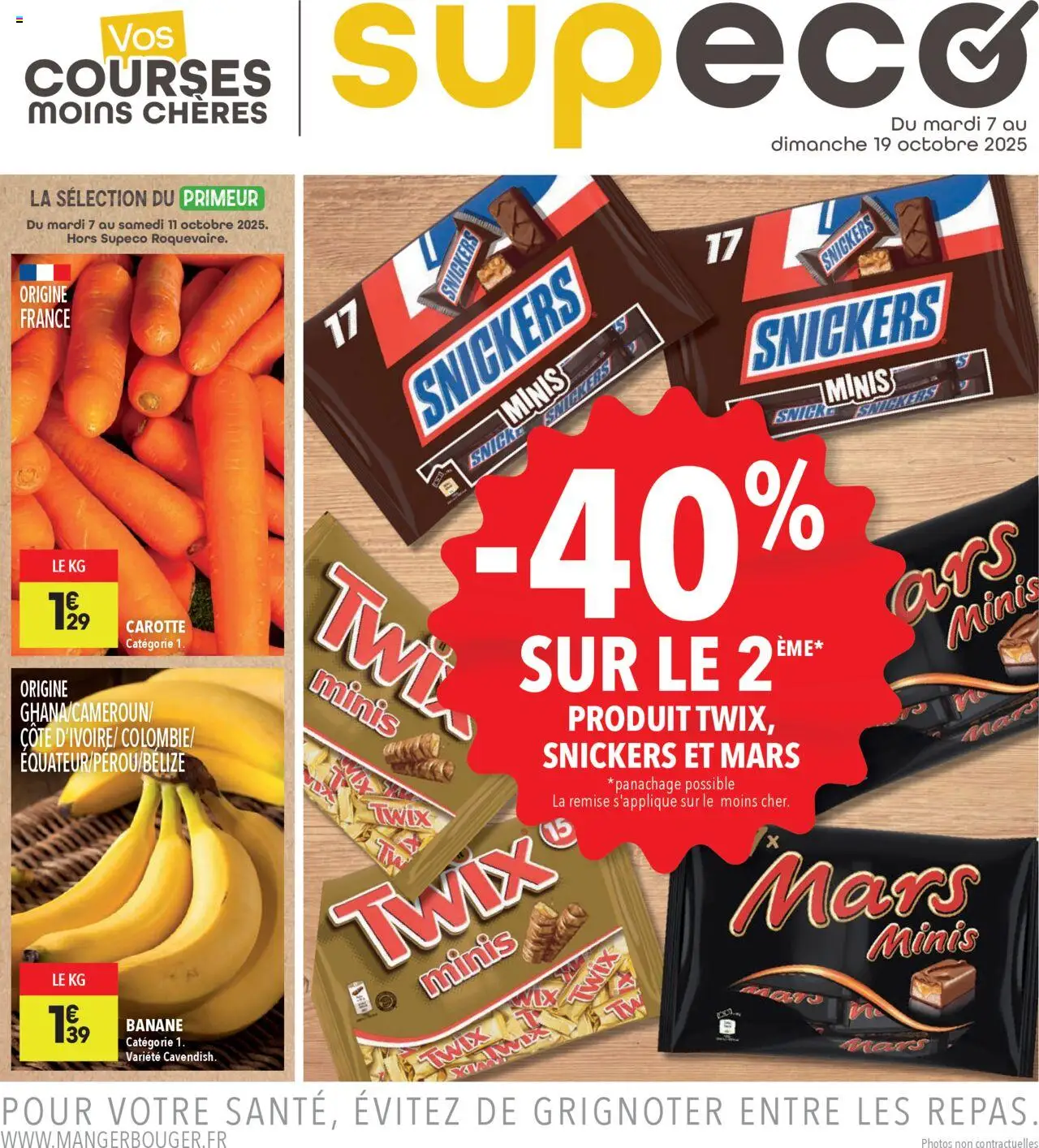 {H1} | Page: 1 | Produits: Banane, Carotte