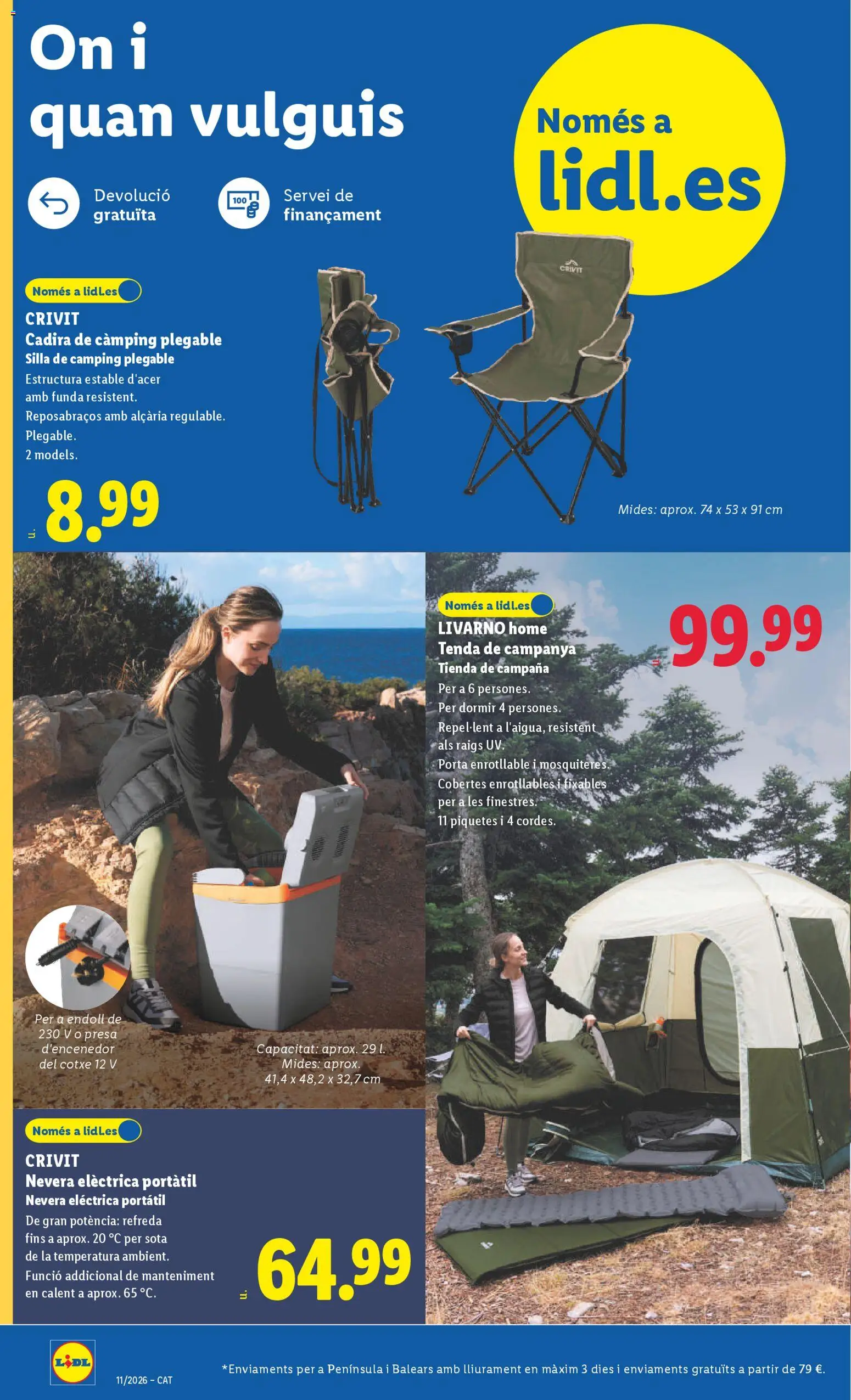 Lidl folleto de bazar │ válido desde el 09.03.2026 | Página: 4 | Productos: console Nintendo Switch, Funda, Nevera, Silla