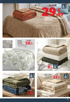 Vista previa Alcampo -  Canarias válido desde el 09.01.2026 | Página: 9 | Productos: Edredón, Manta, Cama