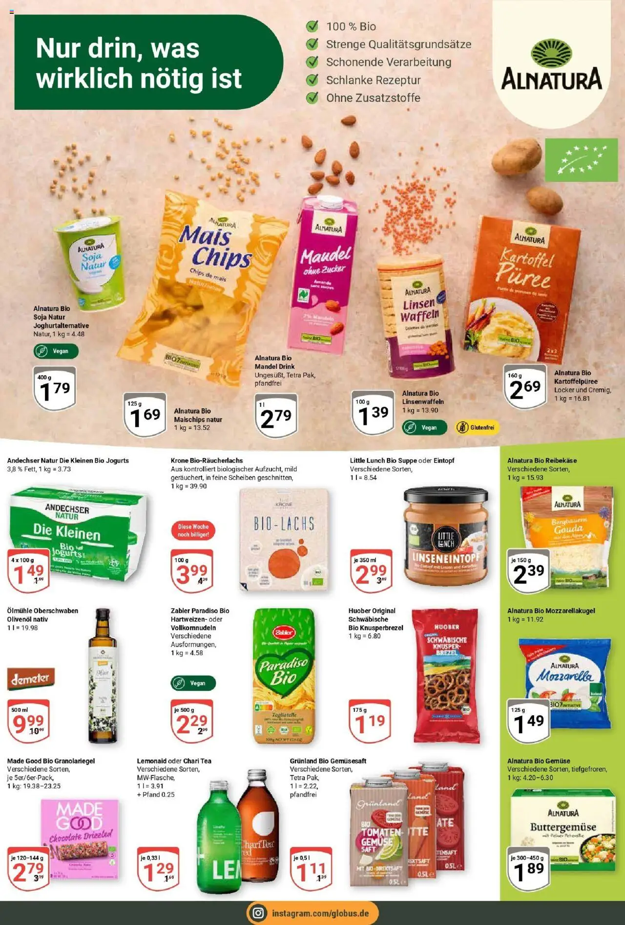 Globus prospekt Völklingen	 - gültig ab dem 28.07.2025 | Seite: 13 | Produkte: Olivenol, Mars, Lachs, Reibekase