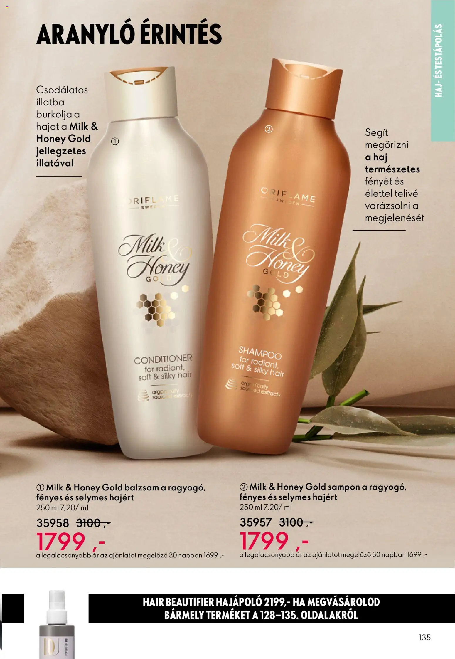 Oriflame akciós ujság - amely érvényes a következő dátumtól: 22.10.2025 | Oldal: 135 | Termékek: Sampon