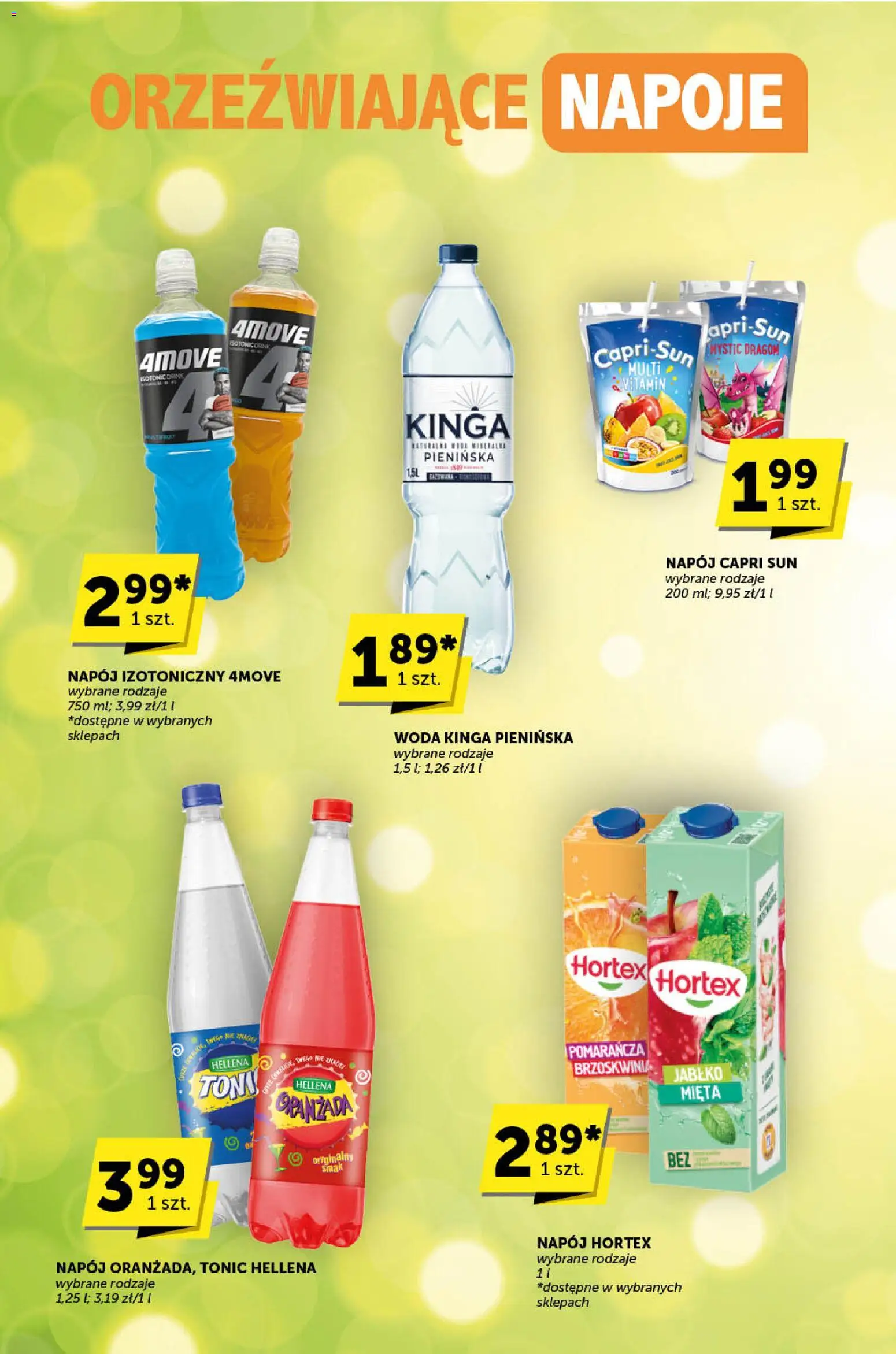 Groszek Gazetka - Katalog od 22.01.2026 | Strona: 22 | Produkty: Brzoskwinia, Napoje, Mięta, Woda