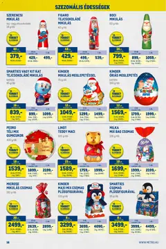 Metro - Nagy Ajánlatok Kiskereskedőknek - amely érvényes a következő dátumtól: 01.12.2025 | Oldal: 16 | Termékek: Gumicukor, Étcsokoládé, Tejcsokoládé, Tej