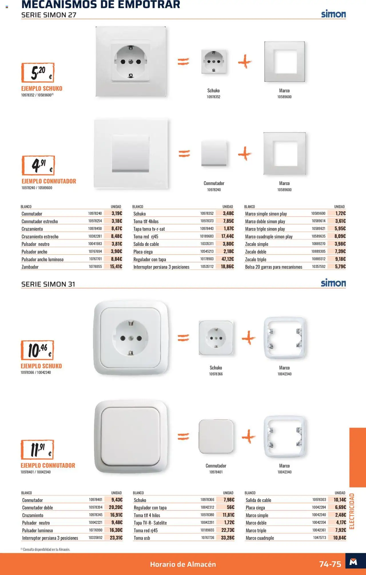 Obramat - Pamplona  │ válido desde el 10.10.2025 | Página: 75 | Productos: Satélite, Bolsa, USB, Marco