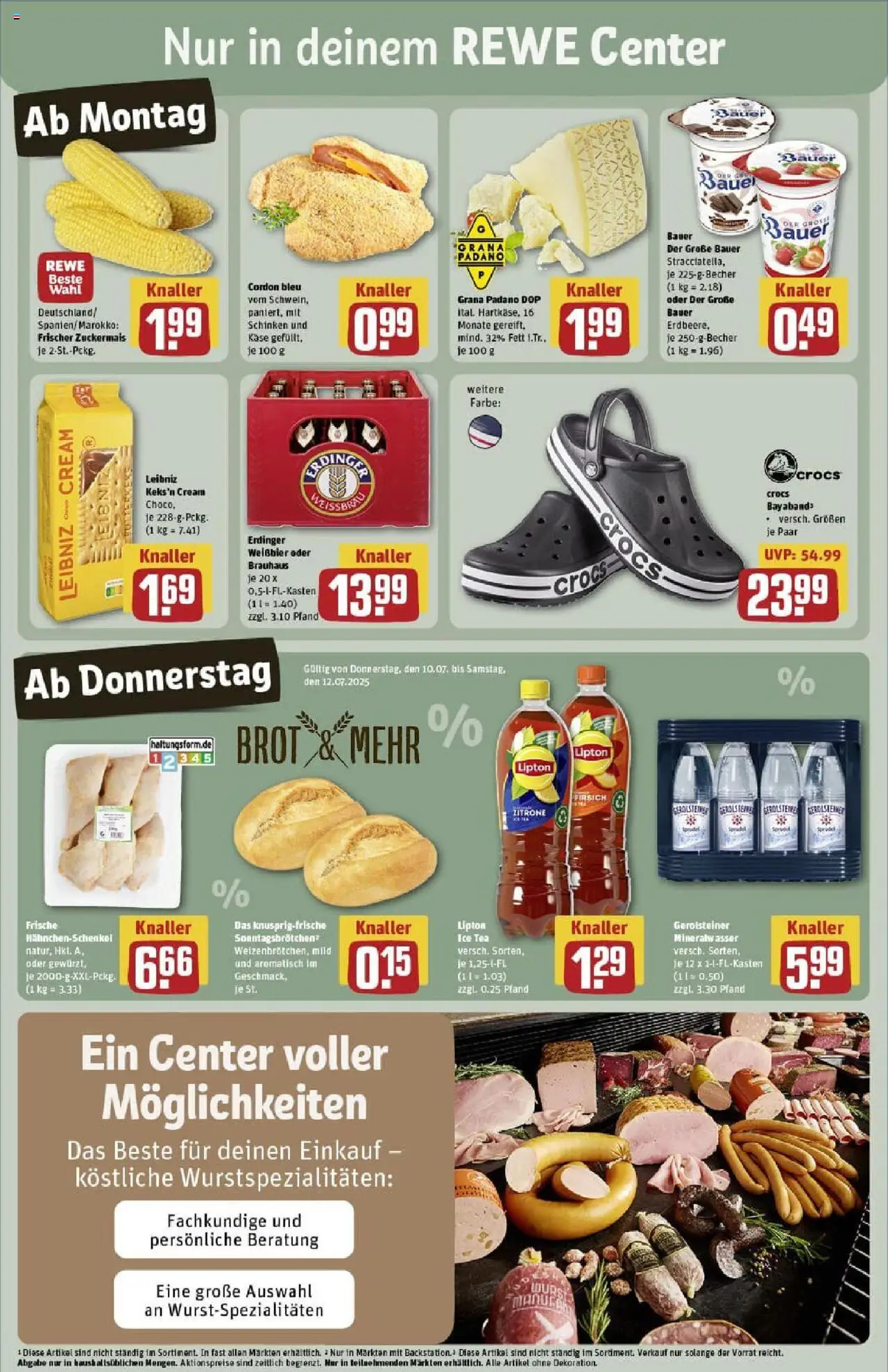 Rewe prospekt Rheinbach	 - gültig ab dem 06.07.2025 | Seite: 3 | Produkte: Käse, Zitrone, Brot, Gerolsteiner