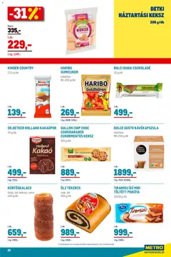 Metro - Élelmiszer és Szezonális katalógus 2025/12 - amely érvényes a következő dátumtól: 01.12.2025 | Oldal: 21