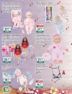 KTC - Katalog božićnih dekoracija - Pregled kataloga iz trgovine KTC, vrijedi od 26.11.2025 | Stranica: 20 | Proizvodi: Barbie, Lutka, Lutke, Kolica