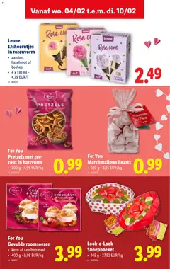 Pretzels met zee-zout in hartvorm, 200 g - Voorbeeld van een folder van Lidl, geldig van 04.02.2026 | Pagina: 37