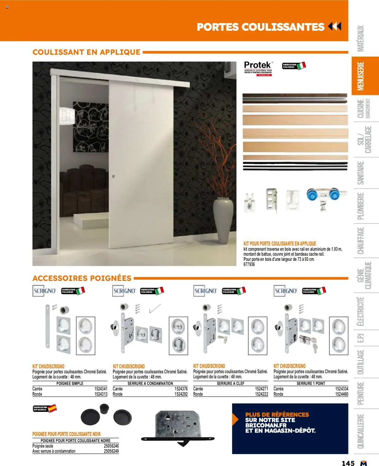  | Page: 145 | Produits: Porte, Poignées, Portes