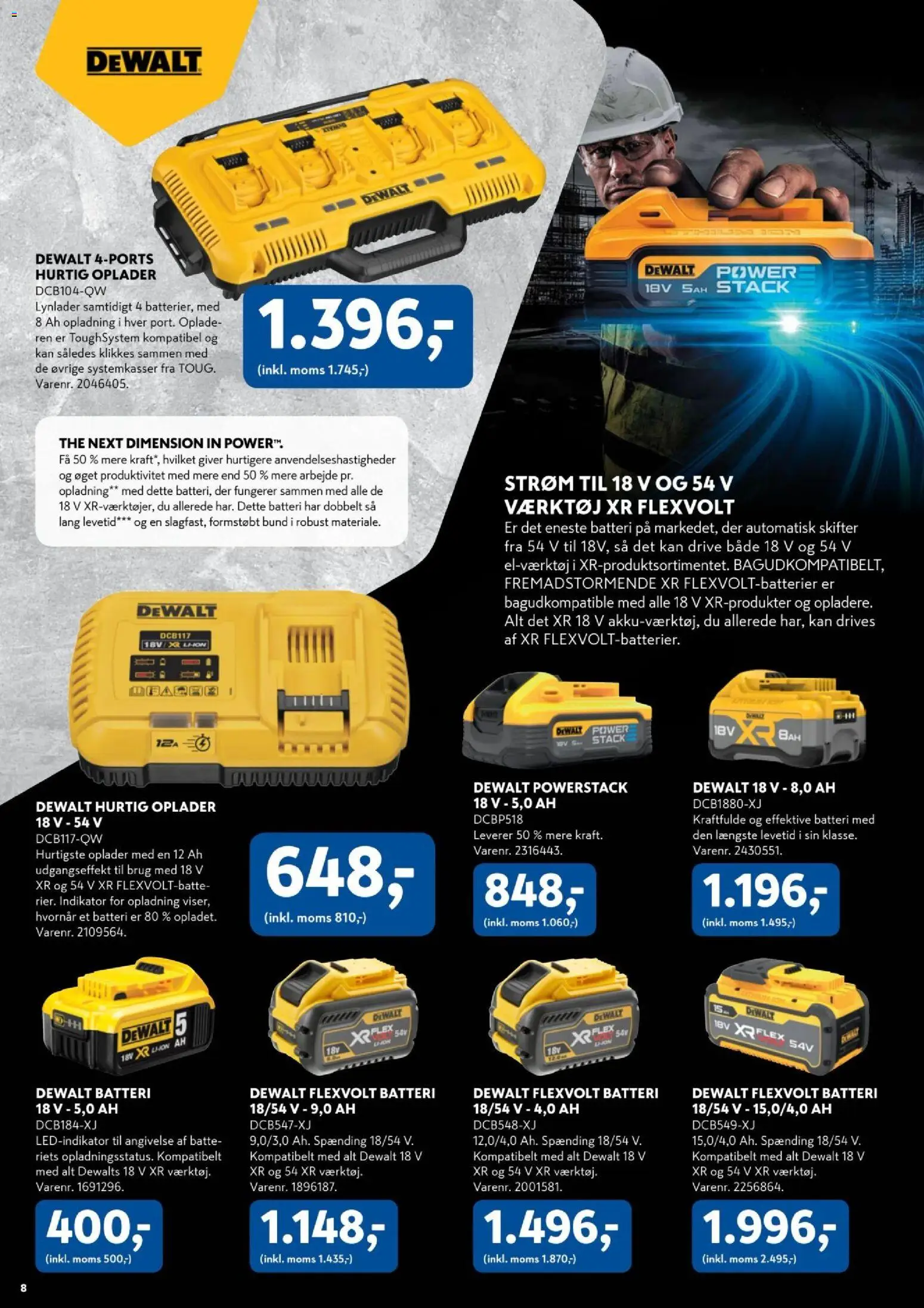 Davidsen tilbudsavis – gyldig fra 30.03.2026 | Side: 8 | Produkter: Batteri