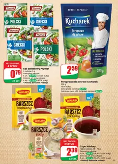Pogląd oferty "Sos sałatkowy Prymat, 2 rodzaje, 9 g" - ważna od 29.10.2025 | Strona: 23