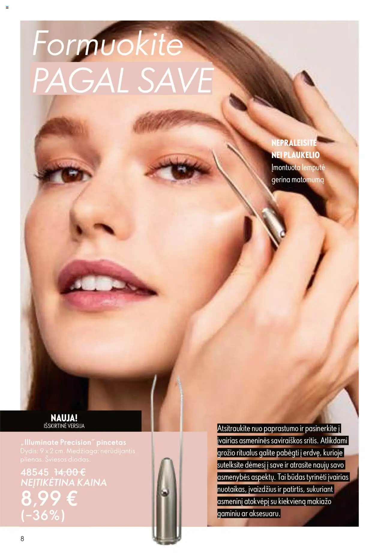 Oriflame - Katalogas 12 2025│galioja nuo 24.08.2025 | Puslapis: 8