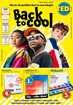 TEDi Prospekt Back to school	 gültig ab dem 08.08.2025