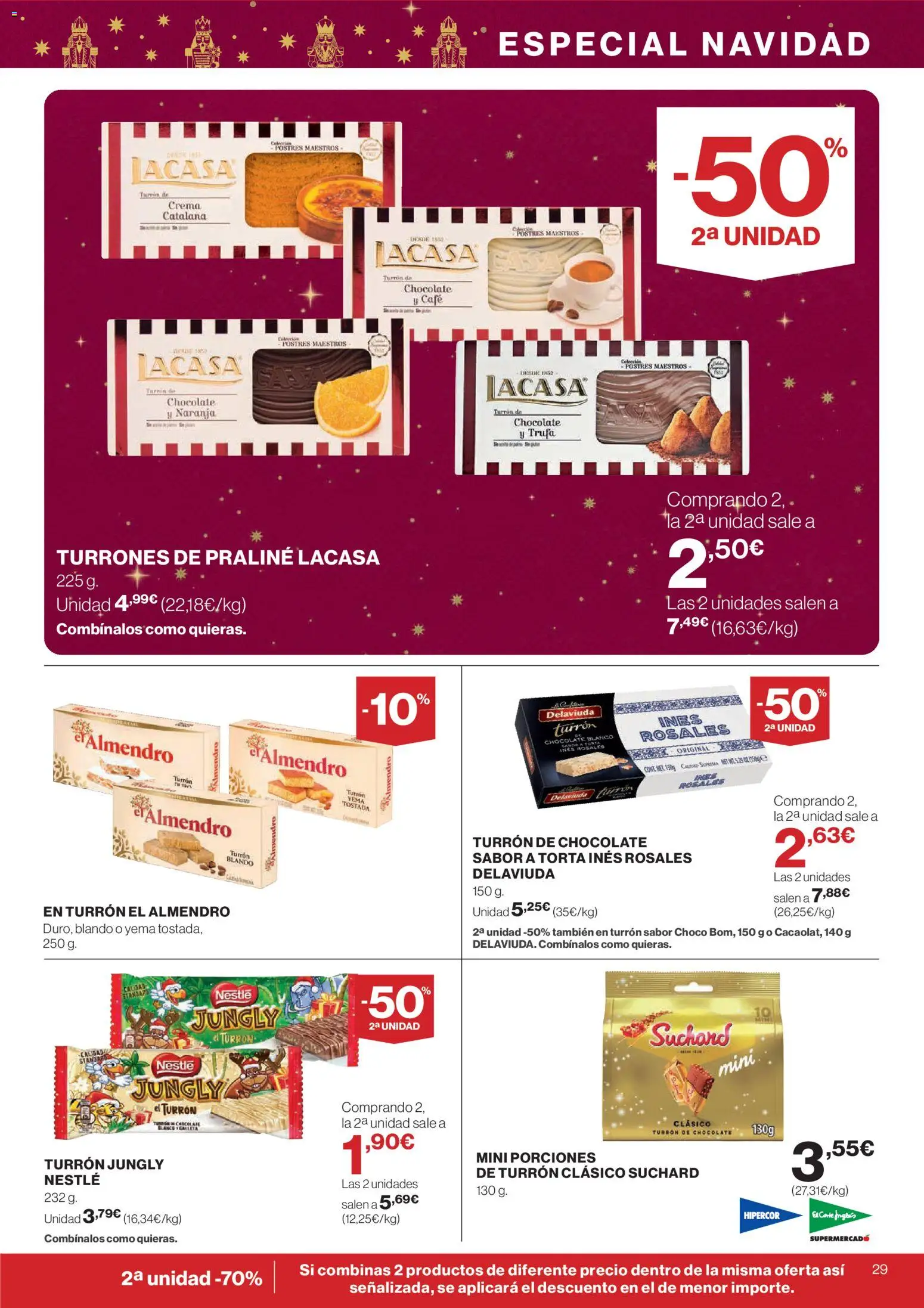 El Corte Inglés ofertas │ válido desde el 04.12.2025 | Página: 29 | Productos: Café, Chocolate, Crema