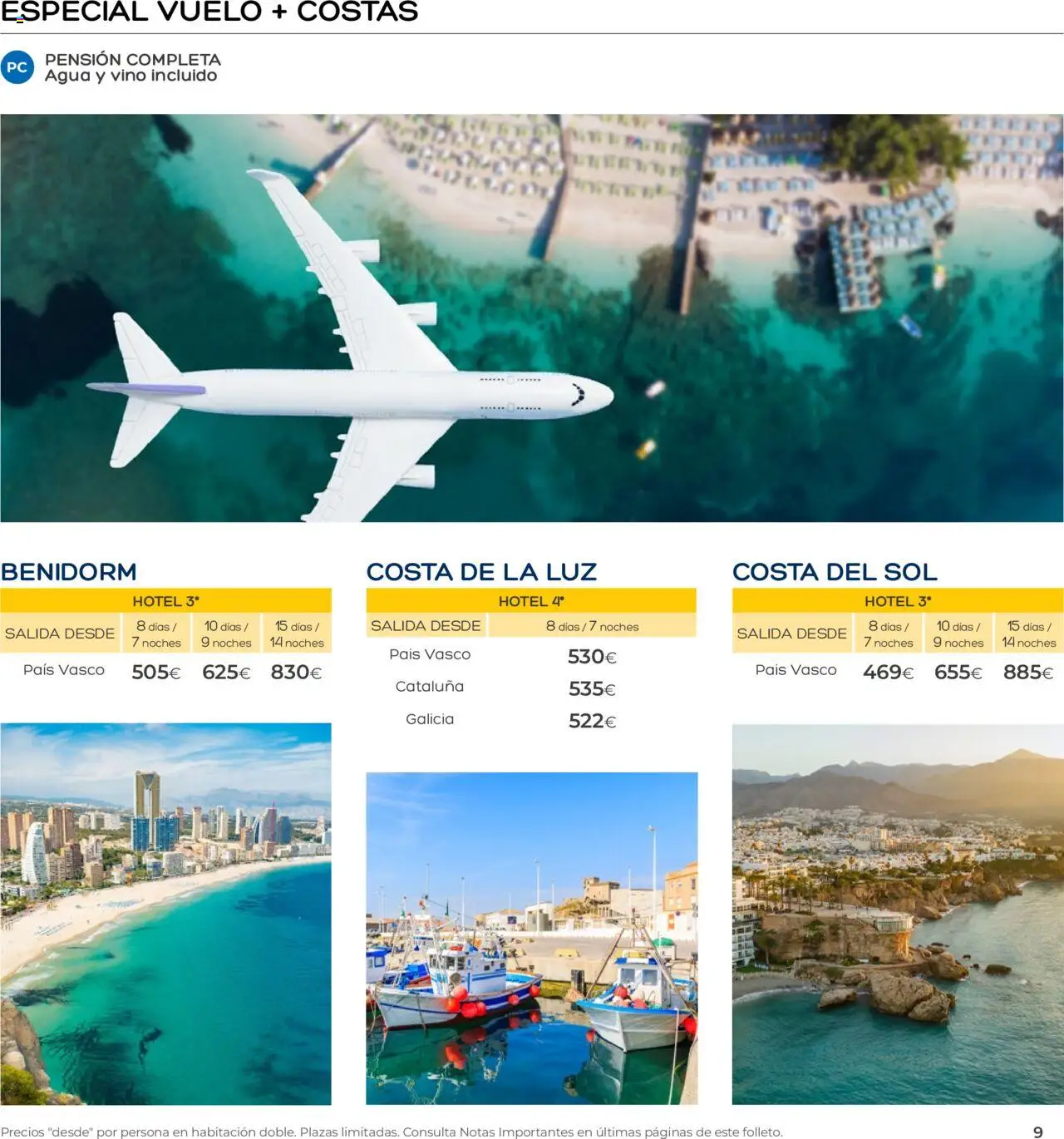 Viajes El Corte Inglés folleto │ válido desde el 01.04.2025 | Página: 9 | Productos: Vino