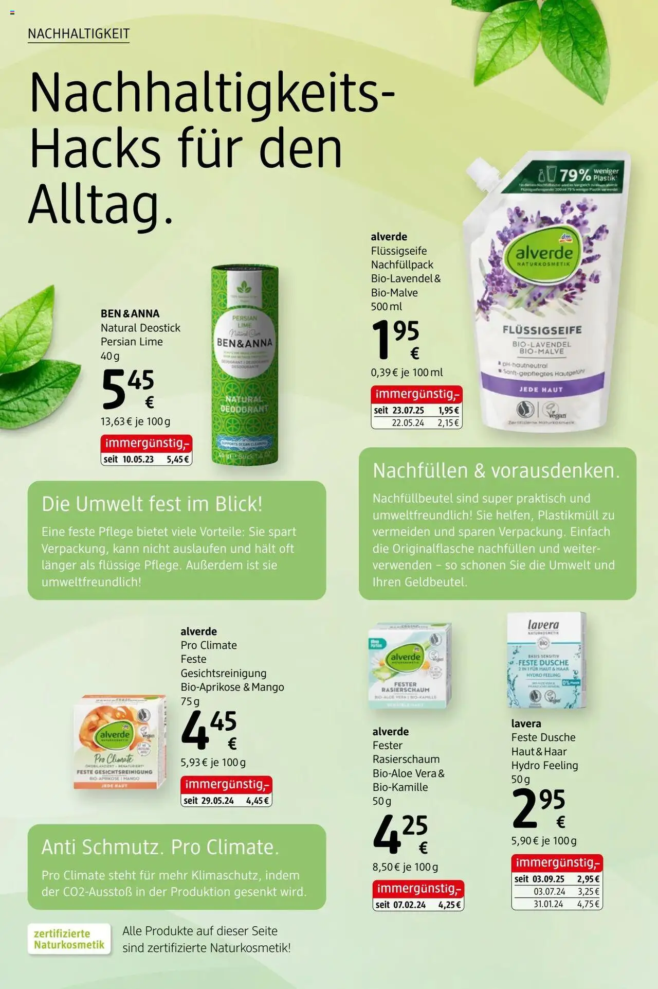 dm drogerie Journal Septembert 2025 gültig ab 09.09.2025 | Seite: 18 | Produkte: Mango, Dusche, Rasierschaum, Deodorant