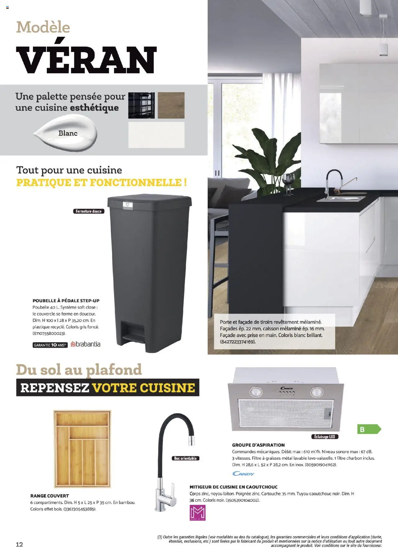 {H1} | Page: 12 | Produits: Tuyau, Porte, Tiroirs, Cartouche