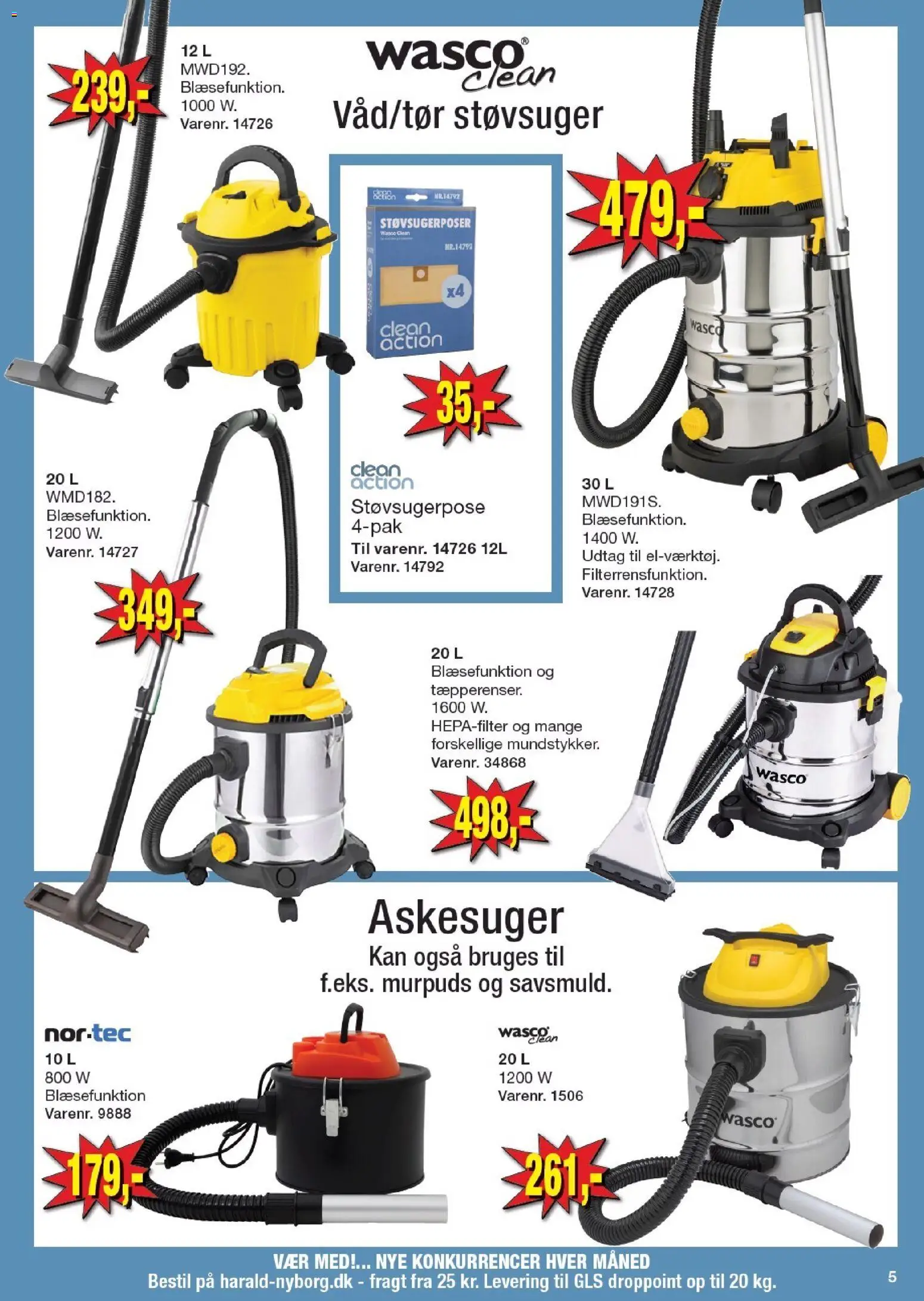 Harald Nyborg tilbudsavis – gyldig fra 08.01.2026 | Side: 57 | Produkter: Støvsuger